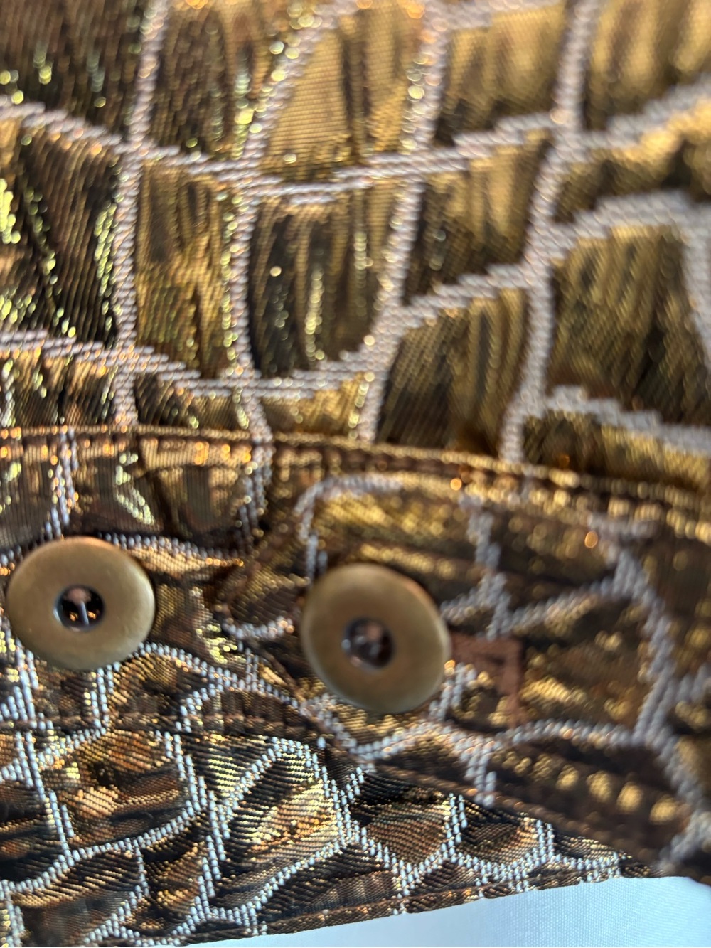 Ruby Rd. Brown Croc-Print Metallic Jacket - Picture 5 of 6